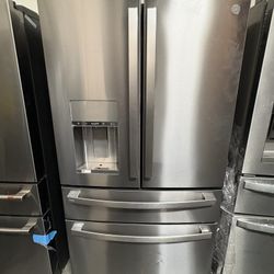 GE Profile 27.9 cu. ft. Smart 4-Door Refrigerator (Door-in-Door)