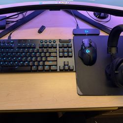 Logitech Bundle: G502 Lightspeed + Powerplay + G915 TKL + Pro X Wireless
