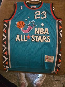 Mitchell and Ness NBA Allstar Jordan jersey