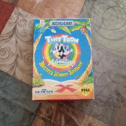 Sega Genesis Tiny Toons Buster Hidden Treasure