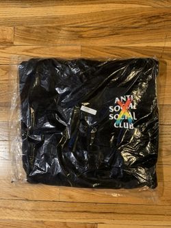 Anti Social Social Club Members ONLY Cancelled Rainbow Hoodie