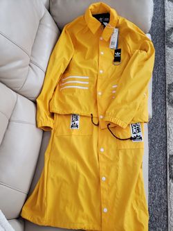 Adidas trench coat