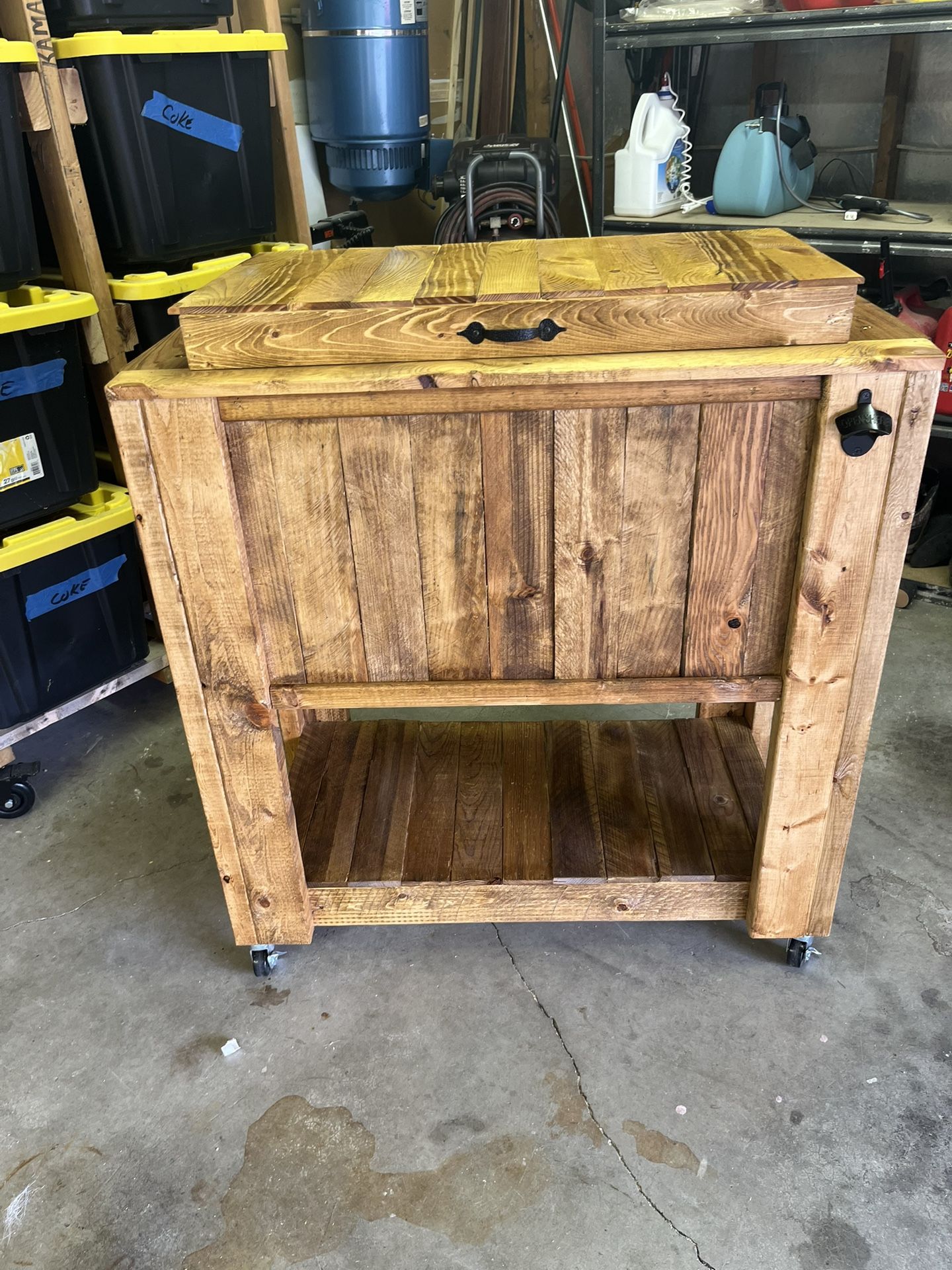 Patio Cooler With Wheels