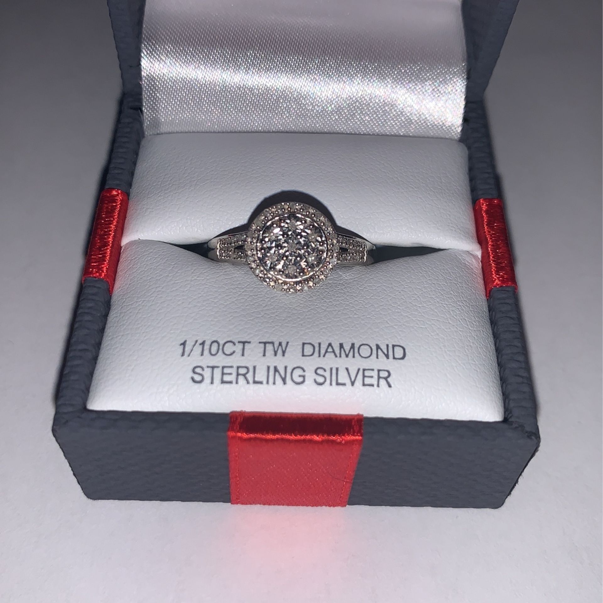 1/10 CT Diamond Ring