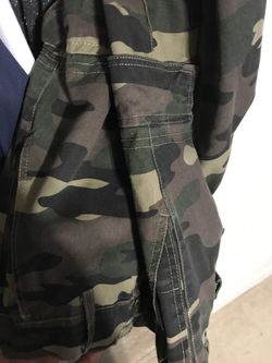 camo jeans $15