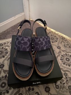Coach Denim Sandals 