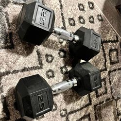 25 lb dumbbells