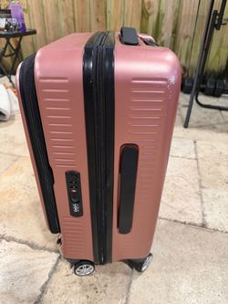Pink Hard Shell Spinner Luggage Suitcase carry on