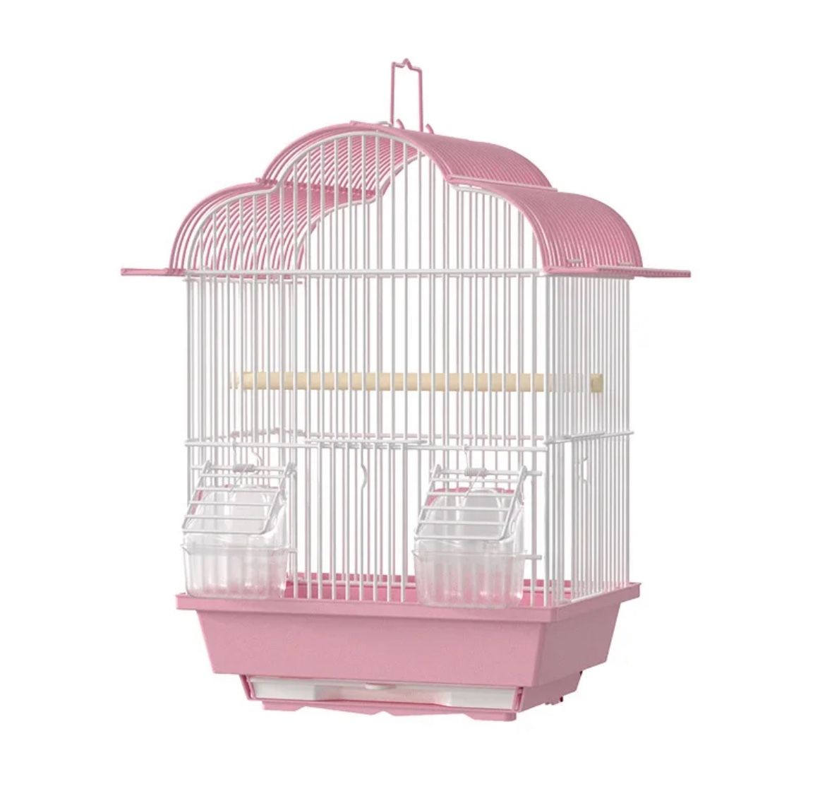 Bird Cages In Pink And Blue