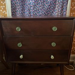 Mid Century Dresser Side Table (new-ish)