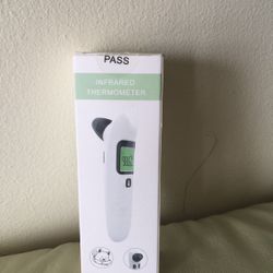 Massimiliano Incas Digital Forehead Ear Thermometer Baby Professional Infrared Temporal Fever Thermometer 1s Instant Accurate Reading for Baby Kids Ad