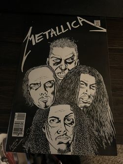 Metallica Comic From Comic Con