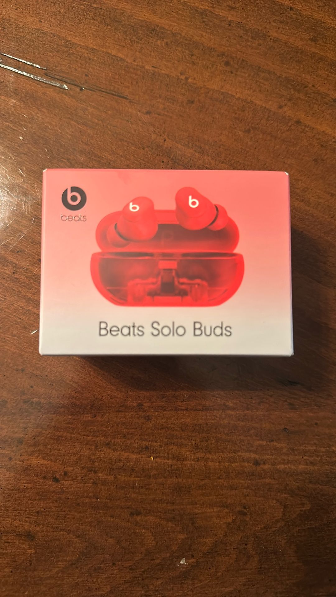 Beats Solo Buds (Brand new, red)