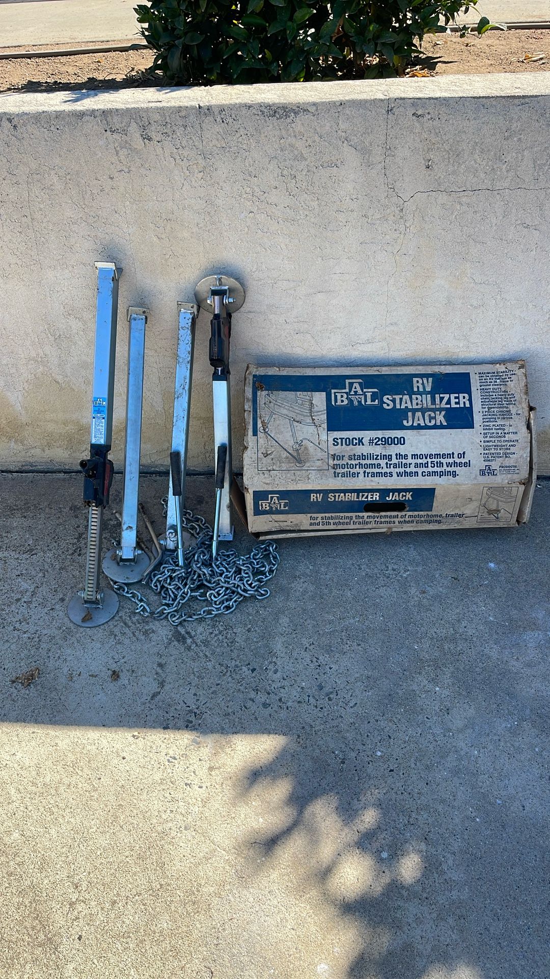 RV Stabilizer Jack