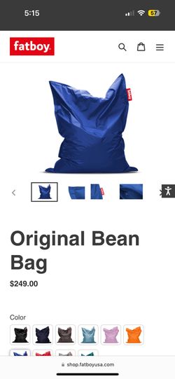 Blue Fat boy Bean Bag