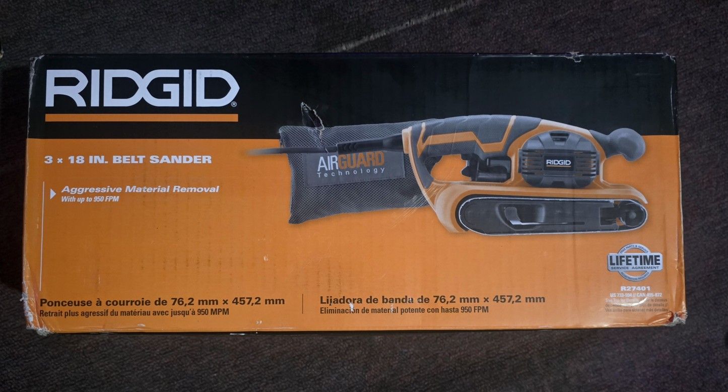 18V Brushless Cordless 3 in. x 18 in. Belt Sander Kit with (1) 2.0 Ah Battery and Charger