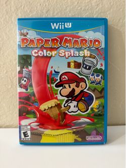 Nintendo Wii U Paper Mario Color Splash