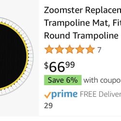 NIB—12 Foot Trampoline MAT ONLY