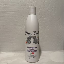 Rizos Curls Curl Defining Cream for Wavy, Curly Hair – Frizz Control, 12oz