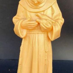 Vintage Saint Francis of Assisi figurine from Italy 