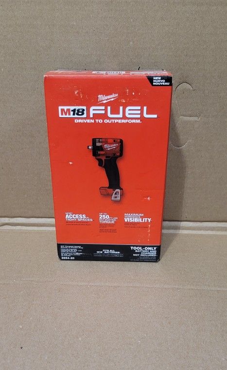 Milwaukee
M18 FUEL GEN-3 18V Lithium-Ion Brushless Cordless 3/8 in. Compact Impact Wrench with Friction Ring (Tool-Only)