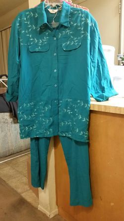 Women's Plus Size (Pants suit)