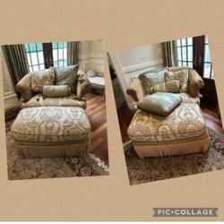 OBO-Lane Furniture Cuddle Chairs And Ottomans 