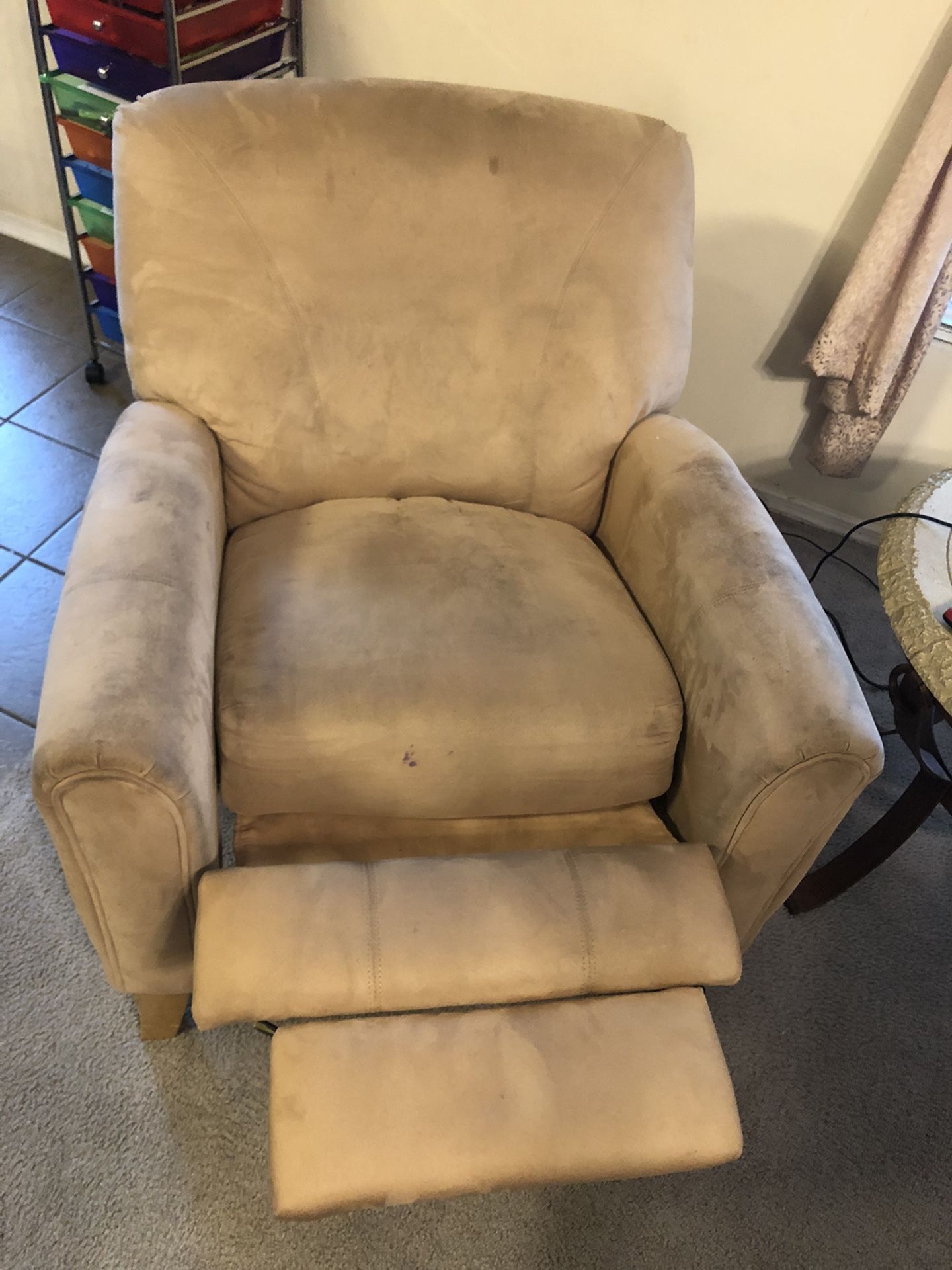 Gently Used Microfiber Sofa