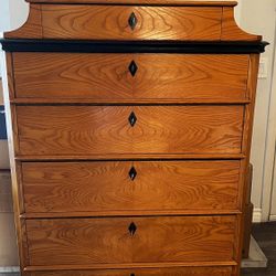 Tall chest of six drawers .dresser