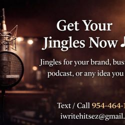 Custom Song Jingles, Biz, Brands Etc [ Fast Delivery 