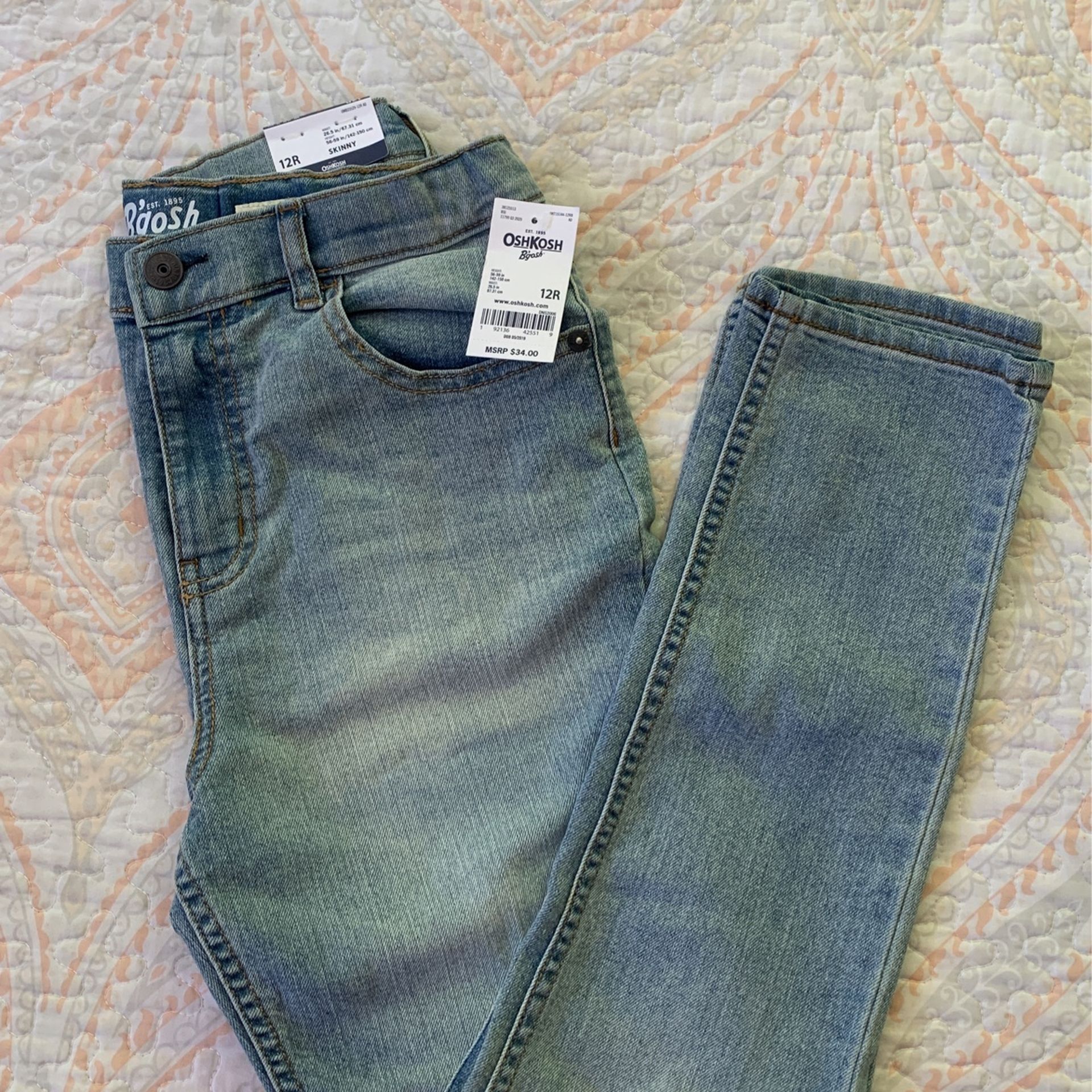 Boys Skinny Jeans Sz12R