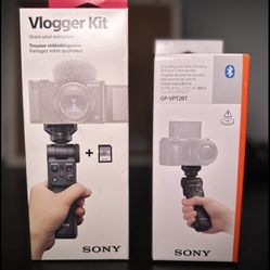 Sony Vlogger Kit with GP-VPT2BT Wireless Shooting Grip – Perfect for Content Creators!