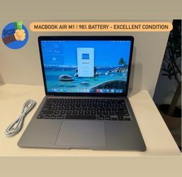 Apple MacBook Air M1 Laptop | 98% Battery | Excellent Condition w/ Charging Cable⭐️