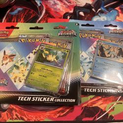 Pokémon Prismatic Evolution Two Blister Three packs - PICK UP TODAY