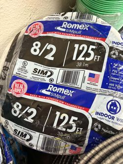 New wire cable romex 8/2