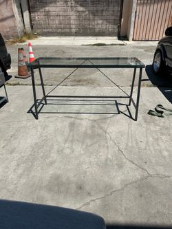 Mesa de vidrio