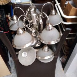 2 Chandelier Lamps $50  Each