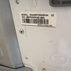 Washer Machine, Samsung