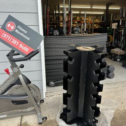 New  Rotating Dumbbell Rack 