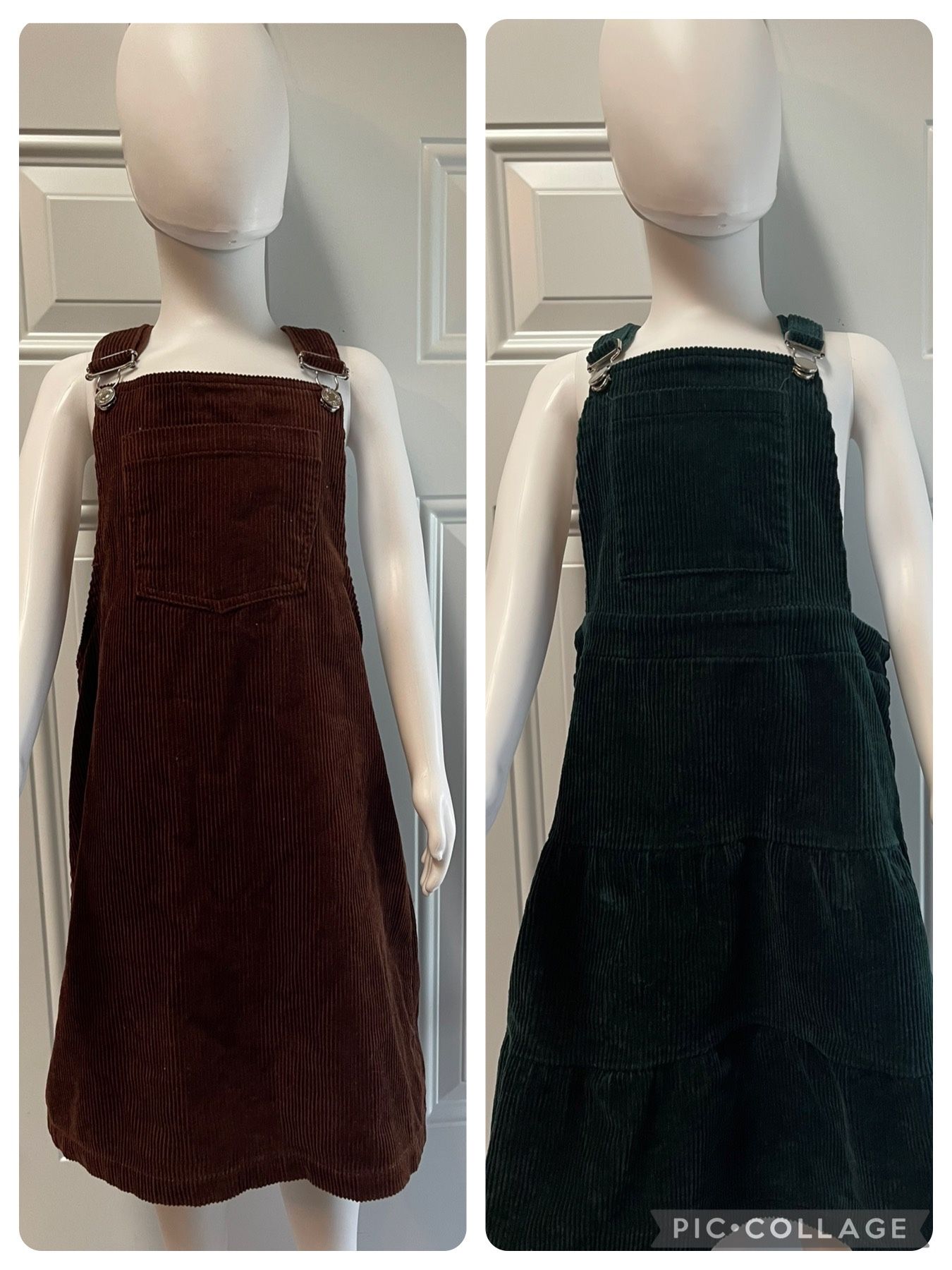 2 Overalls Dress Bundle
