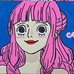 ONE PIECE ANIME PERONA PAINTING 