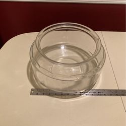 Large Vintage Glass Fish Bowl/Terrarium 