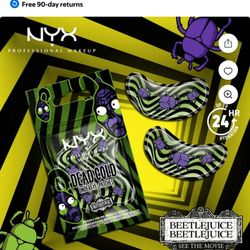 SALE! Beetlejuice Under Eye Patches 