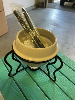 Fondu Service Bowl