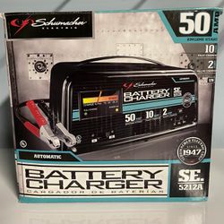 Schumacher  Automatic Battery Charger With Engine Starter 