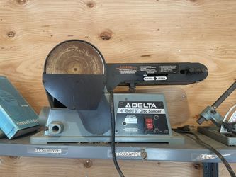 Delta 4" Belt / 6" Disc Sander - Heavy Duty