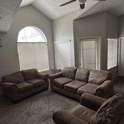 Three Sofas