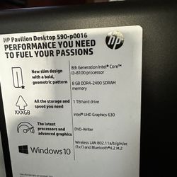 HP Pavilion Desktop 590-p0016