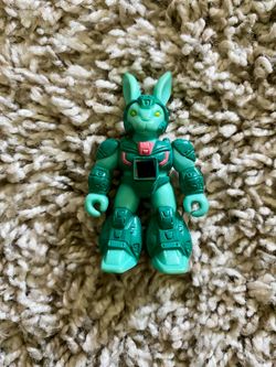 Vintage 1986 Battle Beasts Hare Razing Rabbit Action Figure Hasbro