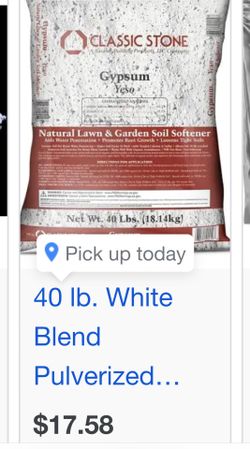 Gypsum 40 Lbs